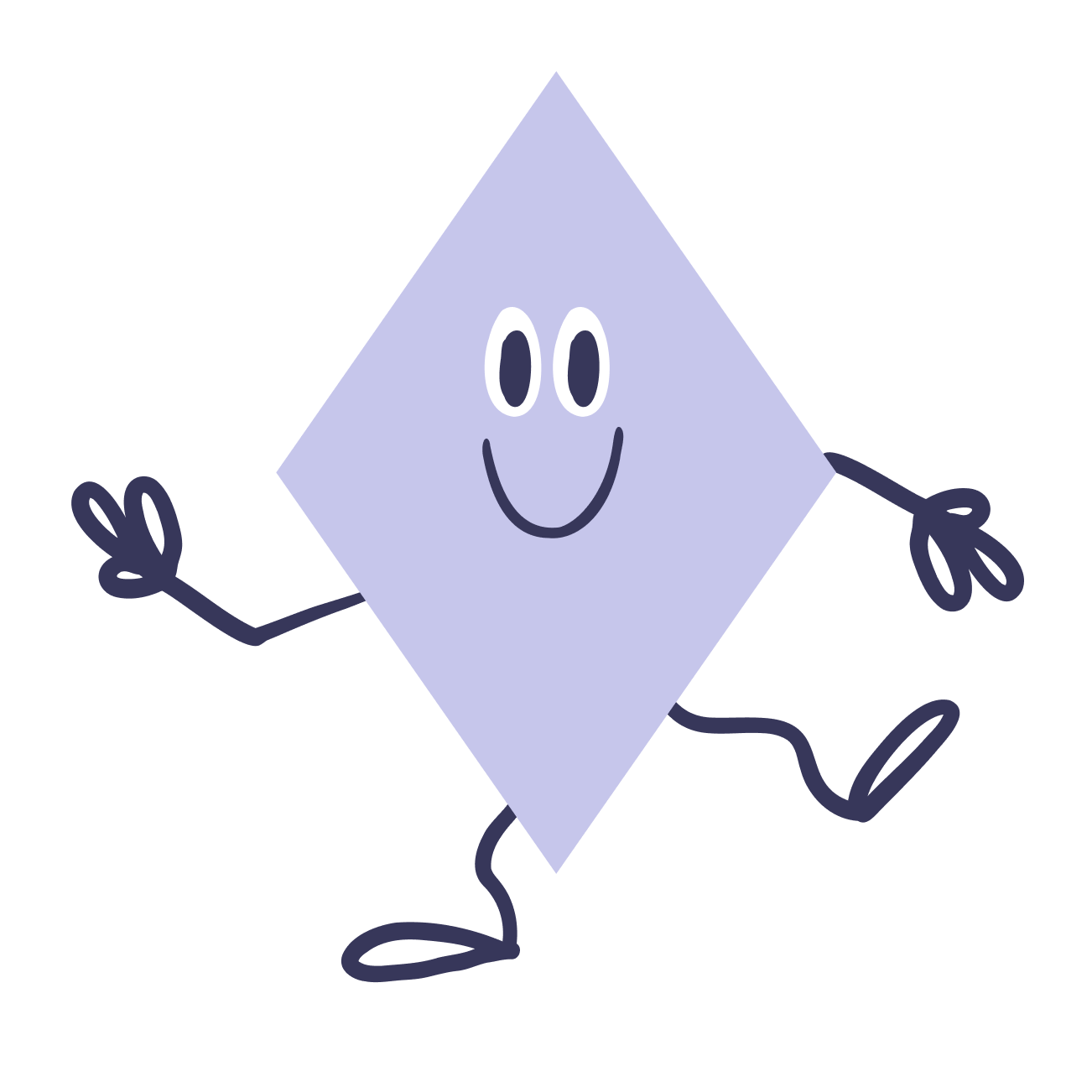 Diamond Character Graphic