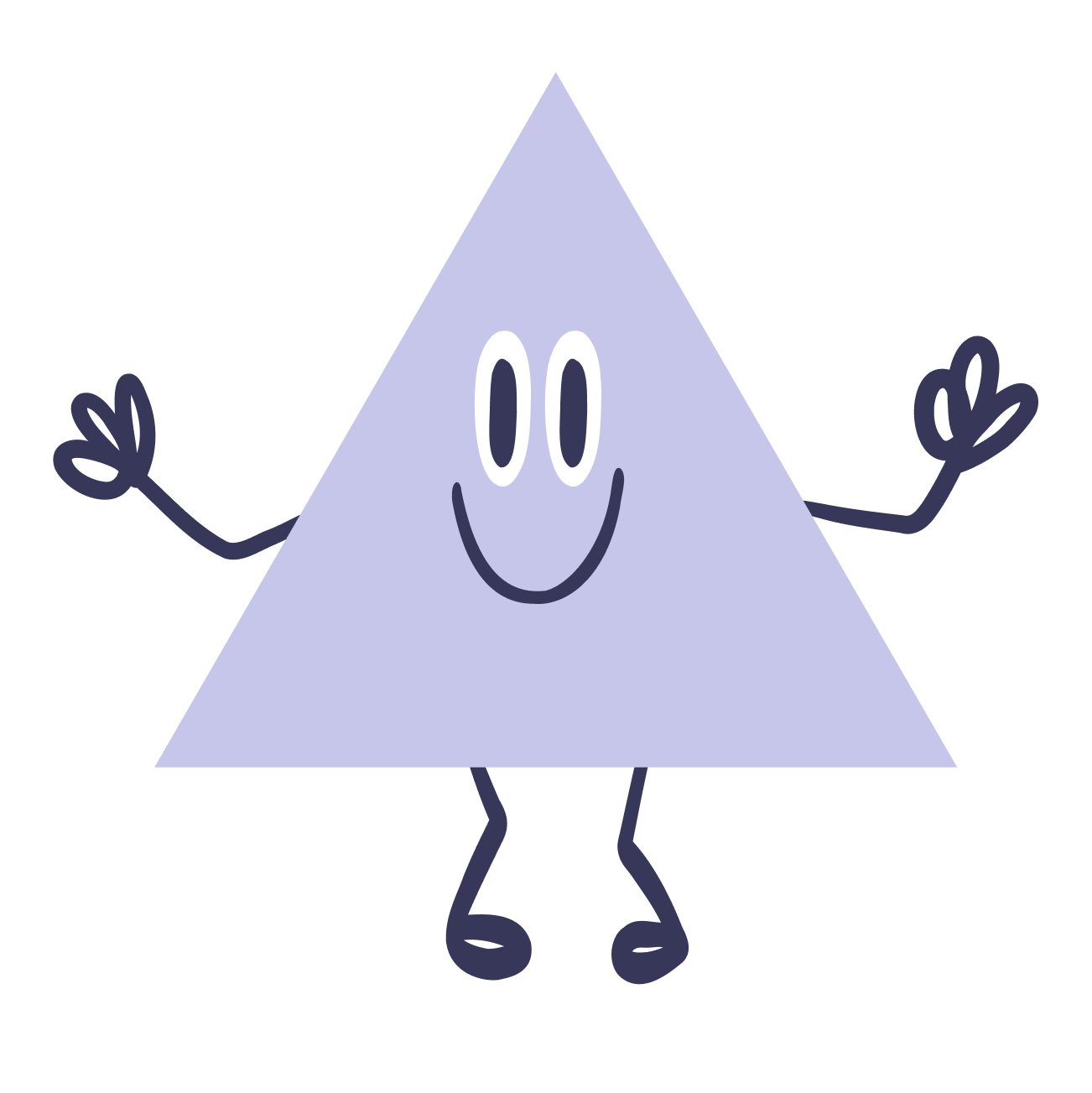 Triangle Character Graphic