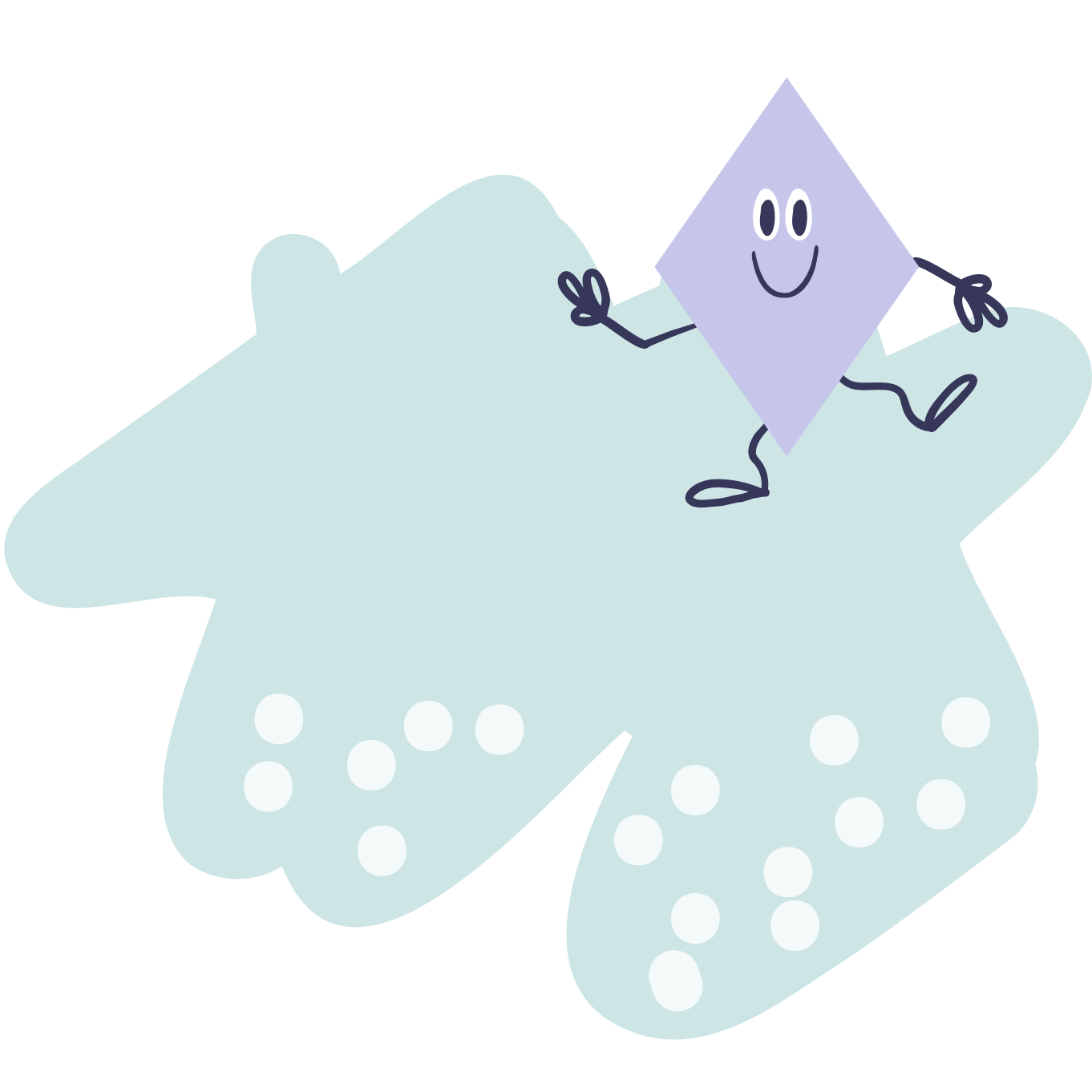 Triangle Character Graphic